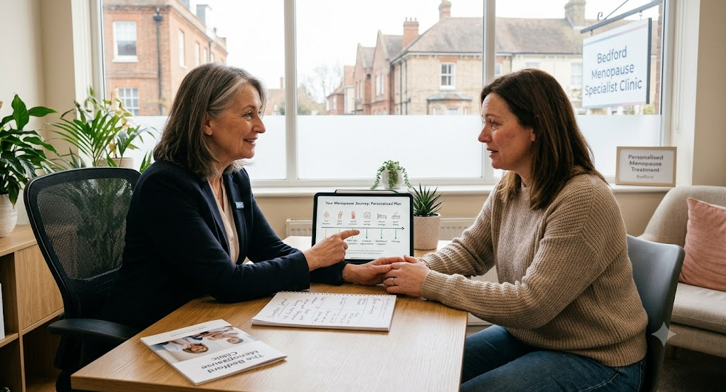 Menopause Treatment Bedford: Building a Personalised Approach Around Changing Symptoms and Daily Function
